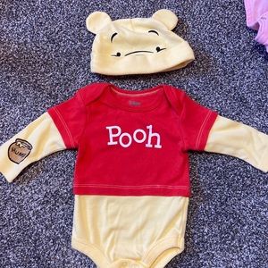 Disney Winnie the Pooh outfit with hat